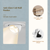 COB LED Ceiling Spotlight, Adjustable