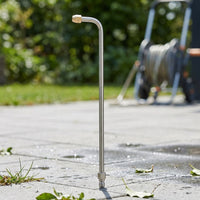 Car Cleaning and Car Wash Pressure Washer Lance, Metal Gutter Cleaner with U-Shaped Rod, 35cm Angled Nozzle Extension, High Pressure 90 Shape