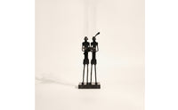 Double Candle Holder Modern Sculptural Candle Holder Minimalist for Art Lovers