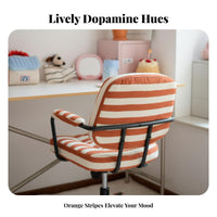 Armless Lowsupport Caster Chair Space-Saving Office Furniture Easy Assembly