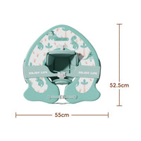 Adjustable Baby Swim Float Anti-Tip Detachable Infant Buoyant Float for Bathtub