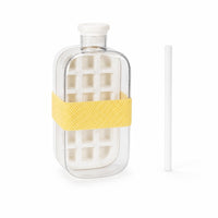 Ice Cube Mold Bottle Rectangular Drinkware Included Straw