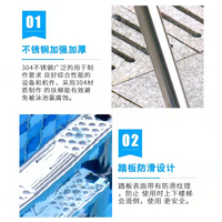 Stainless Steel Swimming Pool Ladder with Handrails