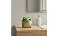Cartoon Frog Tissue Box Flip-Accessible Belly Home Decor for Children