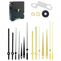 Automatic Time Setting DCF Radio Clock Movement Threaded Brass Shaft Radio Controlled Clock Movement Mounting Hardware Timekeeping Parts Hanging Bracket