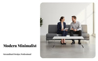 Minimalist Design armrest-freelessless Guest Settee Space-Saving configurable Lounge Chair Comfortable Cushioning Office Sofa long-lasting Construction for Corporate Clients, Business Owners, Facility Managers, Waiting Room, Lobby