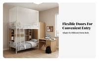 Bunk Bed Net Fully Enclosed Dorm Bed Tent Easy Installation for Adults