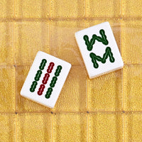 37号麻将牌手搓家用水晶麻将亚克力香港牌广东牌皮盒胶盒实用送礼