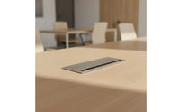 Cable Box with Brush Recessed Wire Management Cover Compact for Professionals