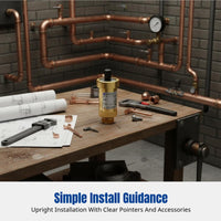 Automatic Brass Air Vent Valve for Heating, Central Air Conditioning, Water Supply, Heat Pump, Multiple Thread Options