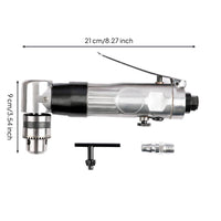 3/8 Inch   Pneumatic Angles Tool Compact Design Reversible  Metal Housing for Tight Confined Areas