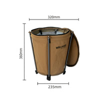 Camping Trash Bin Easy to Install Collapsible Garbage Bin Multi-Use for Tent