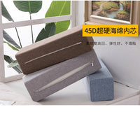 中式红木沙发扶手枕海绵方枕圆腰枕长方形靠枕填塞床缝隙腰靠