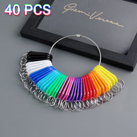 40 Colorful Key Tags for Key Organization