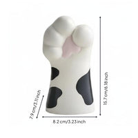 2 Pieces Feline Paw Vase Gift Idea Feline Claw Vase Easy to Clean for Office