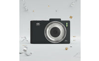 Autofocus Vlogging Camera 48MP Autofocus Camera 4K for Gift, Travel