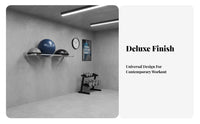 Wall Mounted Fitness Ball Rack Space Saving Gym Ball Wall Mount Keeps Workout Area Organized for Garage