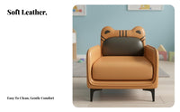 cumulusShaped Mini Sofa Kid-Sized children's Furniture Soft and Comfy Modern Look for Toddlers, Nursery