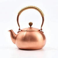 Copper Teapot Stovetop Tea Vessel Traditional