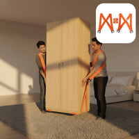 2 Person Moving Strap Ergonomic Furniture Moving Straps Non-Slip Shoulder Lifting Strap