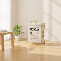Foldable Laundry Basket Lightweight Collapsible Clothes Hamper Compact