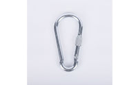Galvanized Spring Snap Hook Compact Snap Hook Carabiner Sturdy Carabiner Clip Versatile for Fitness Enthusiasts, Suspension Training Exercise