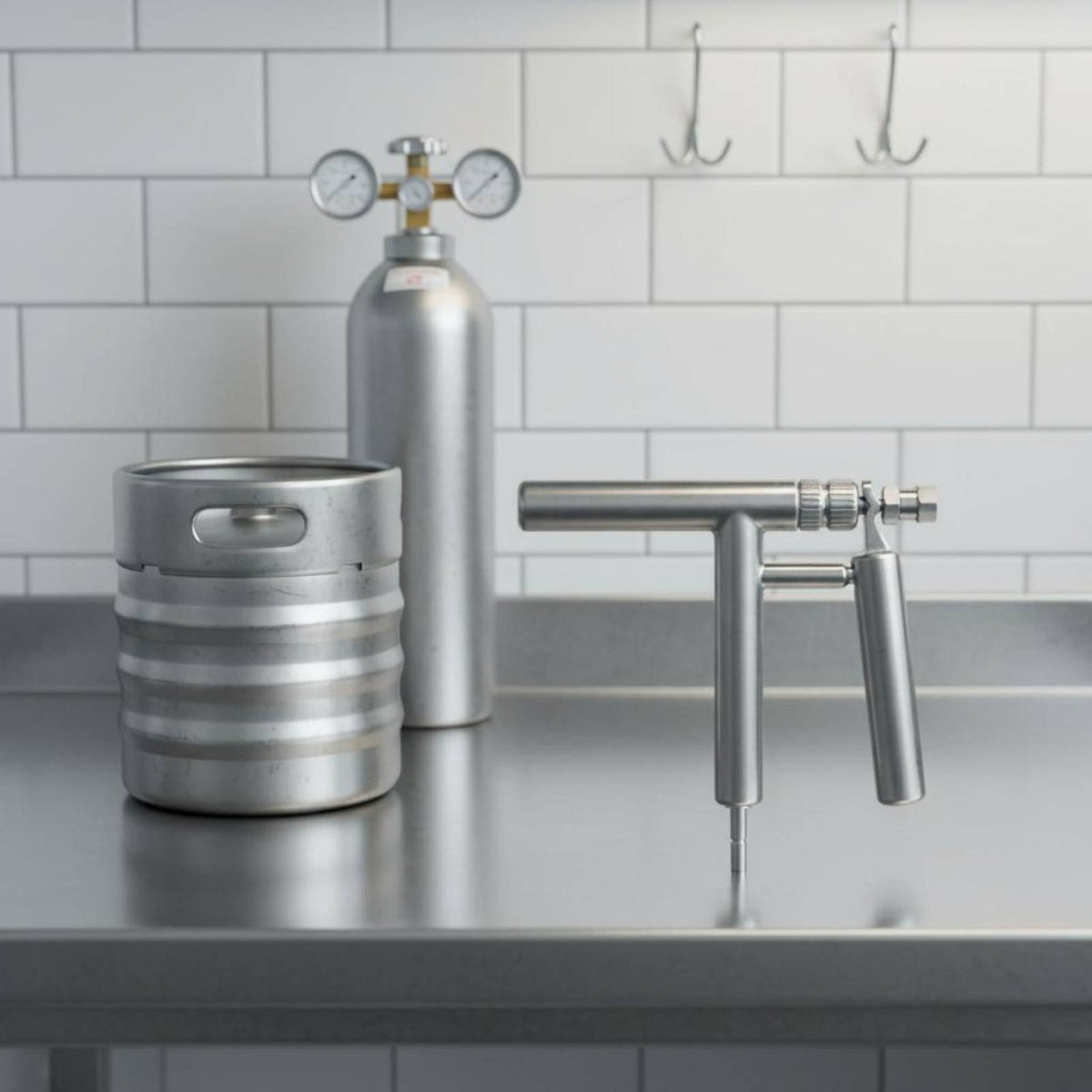Keg Beer Tap Easy Pour Dispense System Steady Pouring for Party, Bar
