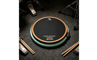 Drum Practice Mat Low-Noise Drum Pad with Mesh Surface High-Resilience Percussion for Drummers, Rehearsal
