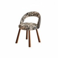360-Degree rotate Seat Modern aesthetic Upholstered rotate Armchair Padded padding