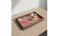 Chinese Design Tray Decorative Wildflower Serving Platter Fashionable
