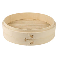 Bamboo Steamer Basket for Dim Sum, Dumplings, and More