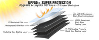 Outdoor Sun Umbrella UV Protection Fishing Camping Folding Beach Chair Umbrella Clamp Umbrella
