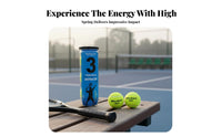 3 Balls Tennis Ball High Pressurized Tennis Balls Wear-Resistant for Competitive Athletes, Instructor Es, Tournaments, League Matches, Hard Courts