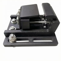 Adjustable Roof Rack Mounting Bracket Matte Black Roof Bar Clamp Slotted Base Roof Rack Bracket Metal Fasteners