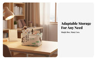 Foldable Organizer Box exposed-top Top Design Foldable container with Divider Stackable