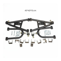 Terrain-Highway Use Terrain-Road Terrain-Road Vehicle Control Arm Assembly Easy Installation Front Shock Absorption System Arm Set Improved Stability and Go Kart Front Shock Absorption System Heavy Duty Metal for DIY Builders, Custom Build, Racing