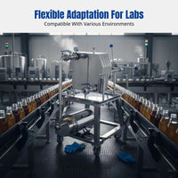 Stainless Steel Plate Frame Filter Press, Manual Oil Separator, Laboratory Filtration Machine