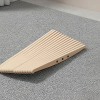 Solid Wood Wooden Balance Board Ridged Balance Board with Ridges Sturdy Long-Lasting for Fitness Enthusiasts