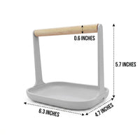 Small Bird Stand Avian Perch with Coniferous Wood and Cup Holder, Parrot Perch Bird Stand with Tray Base for Parrot Training, Parakeets
