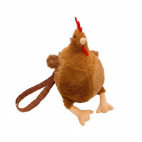 Soft-Toy Chicken Bag Large Capacity Chicken Soft-Toy Bag Gift Idea for Girls