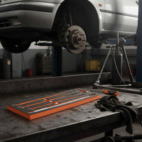 5 Pieces Wheel Alignment Wrench Set   Car Repair Spanner Set Double Box End Wrench Kit for Mechanics, DIY Enthusiasts, Auto Shop