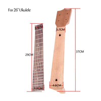 Easy to Install Ukulele Fretboard