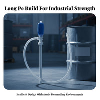 Versatile Liquid Transfer Siphon | Thickened PE Construction, Manual Siphon Pump, for Garage