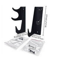 Jack Holder Brackets Space-Saving Jack Stand Wall Mount Organizer Heavy-Duty Wall Brackets with Screws for Hobbyists