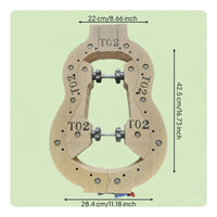 Classical Guitar Mold Set DIY Guitar Body Form Assembly for Workshop