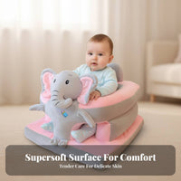 Plush creature Floor Seat Soft and Comfortable Plush Sitting Trainer Skinkind