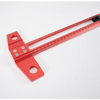 Aluminum Alloy T-Square Angle Marking Gauge with Metric and Imperial Scales