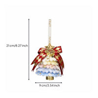 Christmas Tree Hanging Bell Clear Sound Christmas Bell Ornament Festive