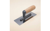 Wear-Resistant Stainless Steel Plastering Trowel Thickened Blade Beech Wood Handle Trowel Long-Lasting Flat Masonry Spreader Provides Even Finish for Plasterers, Construction Workers, DIY Enthusiasts, Home Renovation, Floor Leveling, Tile Setting