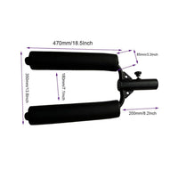 Hack Squat T-Bar Row Landmine Handle for Glute Training and Pushing